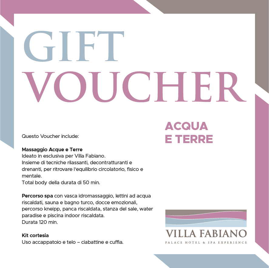 Gift Voucher Acqua e Terre