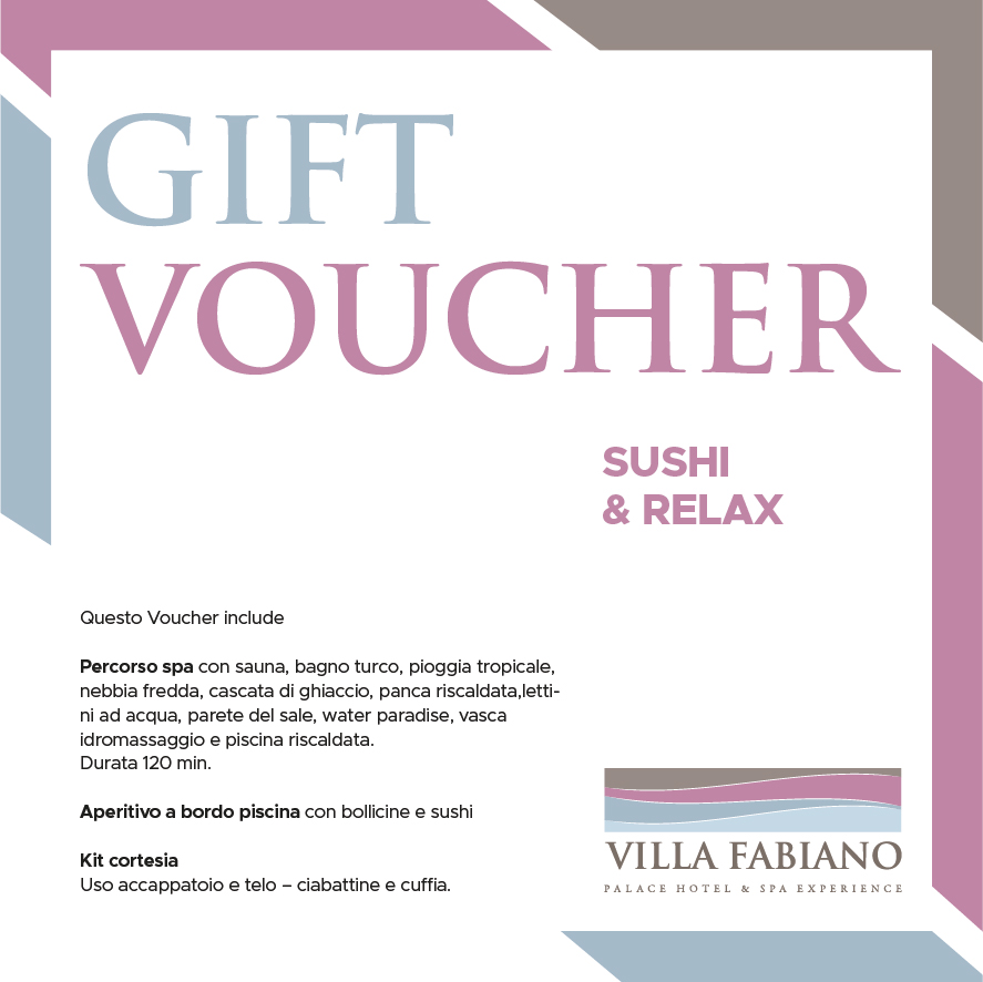 Gift Voucher Sushi & Relax